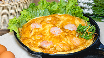 Prawn Omelette