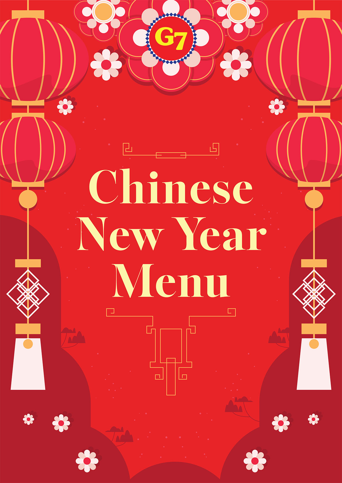 2025 Chinese New Year Menu