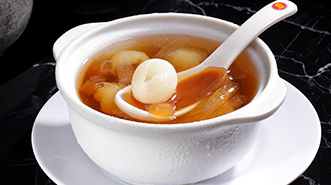 Longan with Sea Coconut