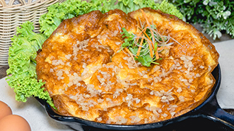Preserved Turnip Omelette