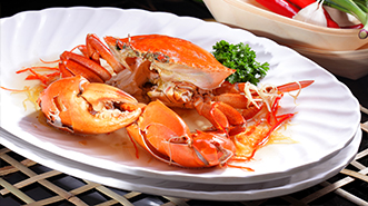 Steamed Crab